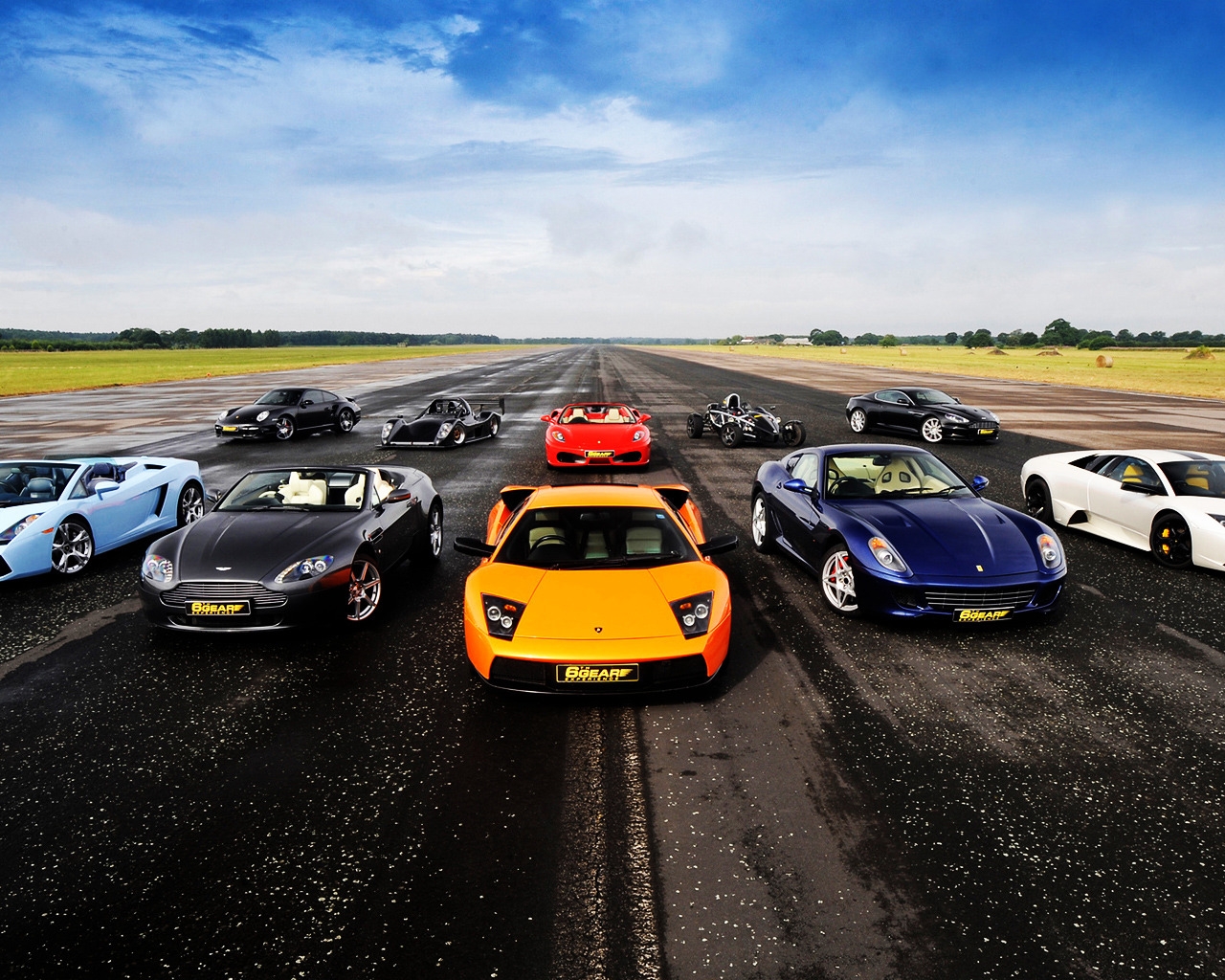 Supercars for 1280 x 1024 resolution