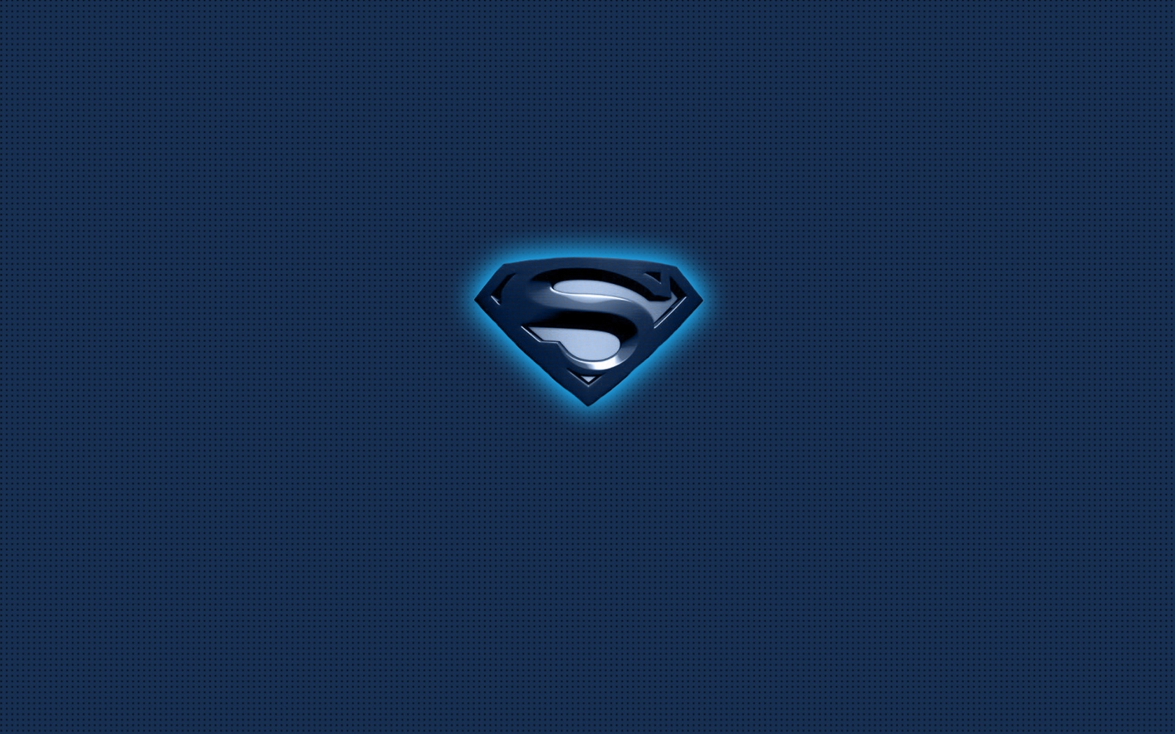 Superman Blue Logo for 1680 x 1050 widescreen resolution