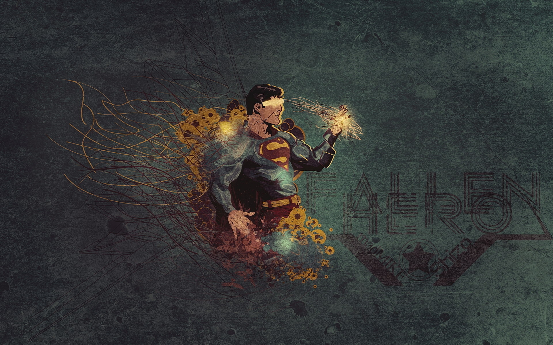 Superman Fallen Hero for 1920 x 1200 widescreen resolution