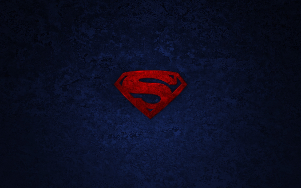 Superman Logo for 1280 x 800 widescreen resolution