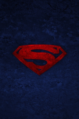 Superman Logo for 320 x 480 iPhone resolution