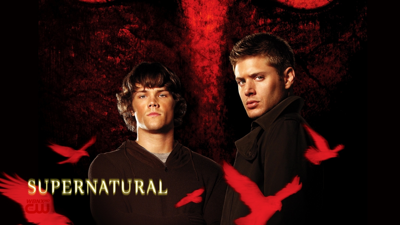 Supernatural Characters for 1366 x 768 HDTV resolution