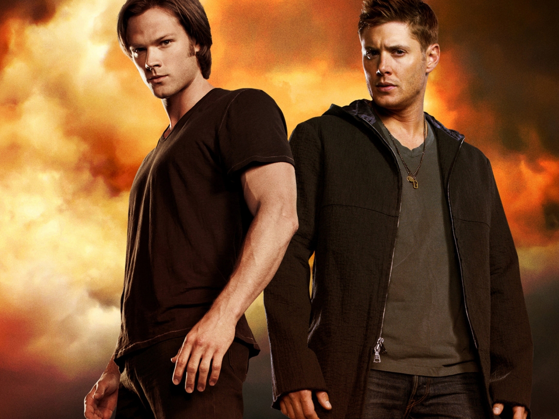 Supernatural Dean & Sam for 1152 x 864 resolution