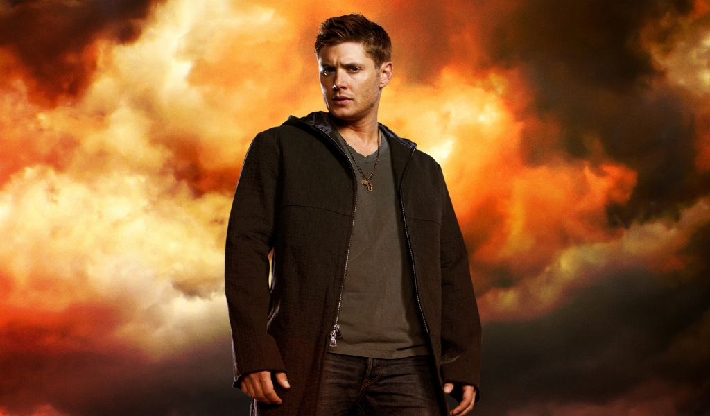 Supernatural Dean Winchester for 1024 x 600 widescreen resolution