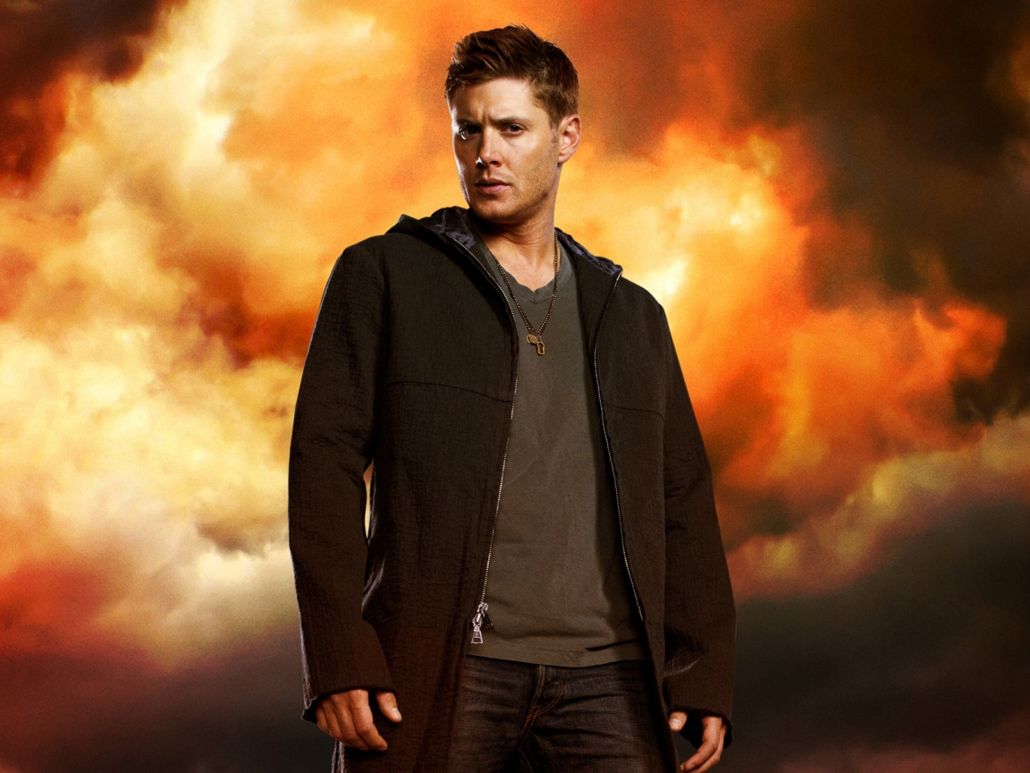 Supernatural Dean Winchester for 1152 x 864 resolution
