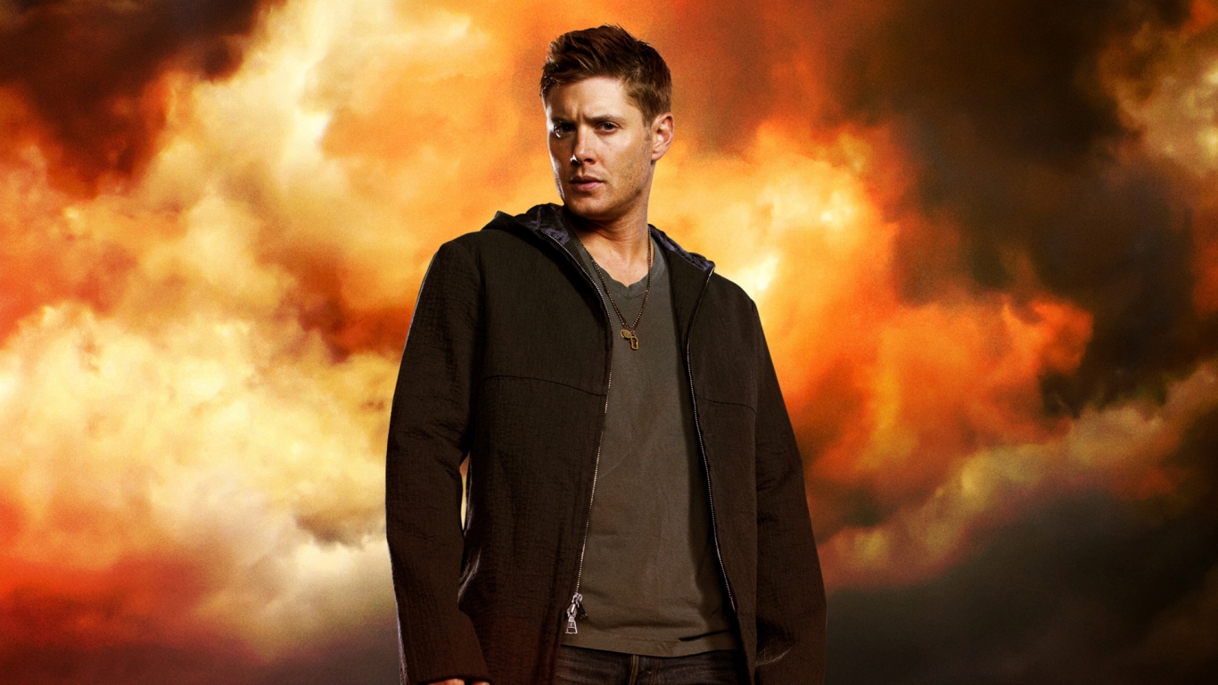 Supernatural Dean Winchester for 1366 x 768 HDTV resolution