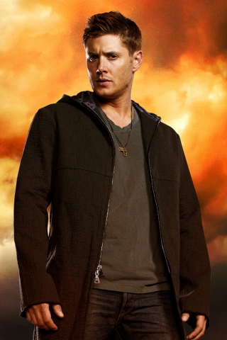 Supernatural Dean Winchester for 320 x 480 iPhone resolution