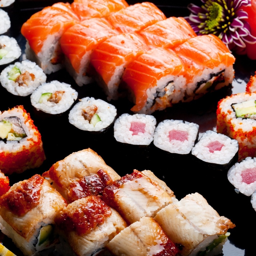 Sushi for 1024 x 1024 iPad resolution
