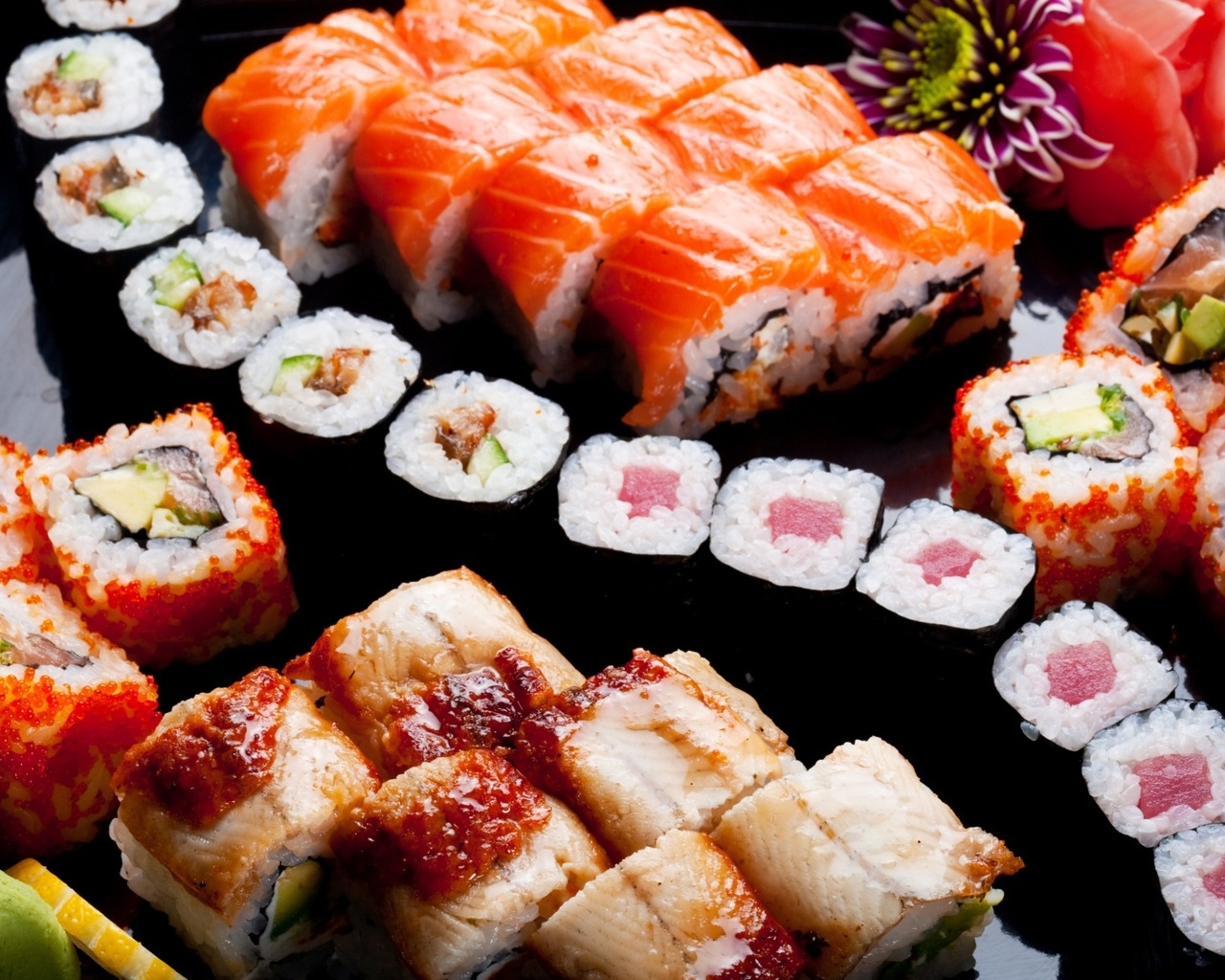 Sushi for 1280 x 1024 resolution