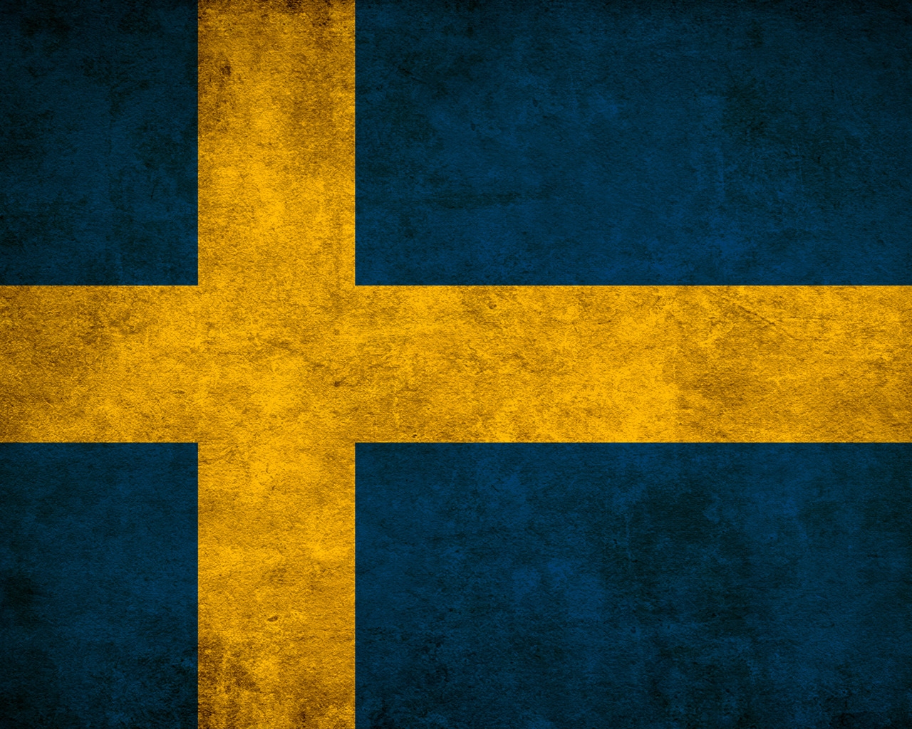 Swedish Flag for 1280 x 1024 resolution