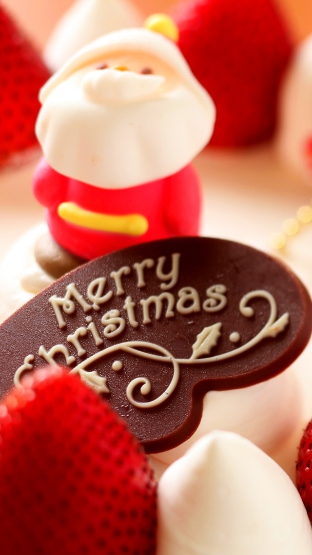 Sweet Christmas Tart for 640 x 1136 iPhone 5 resolution