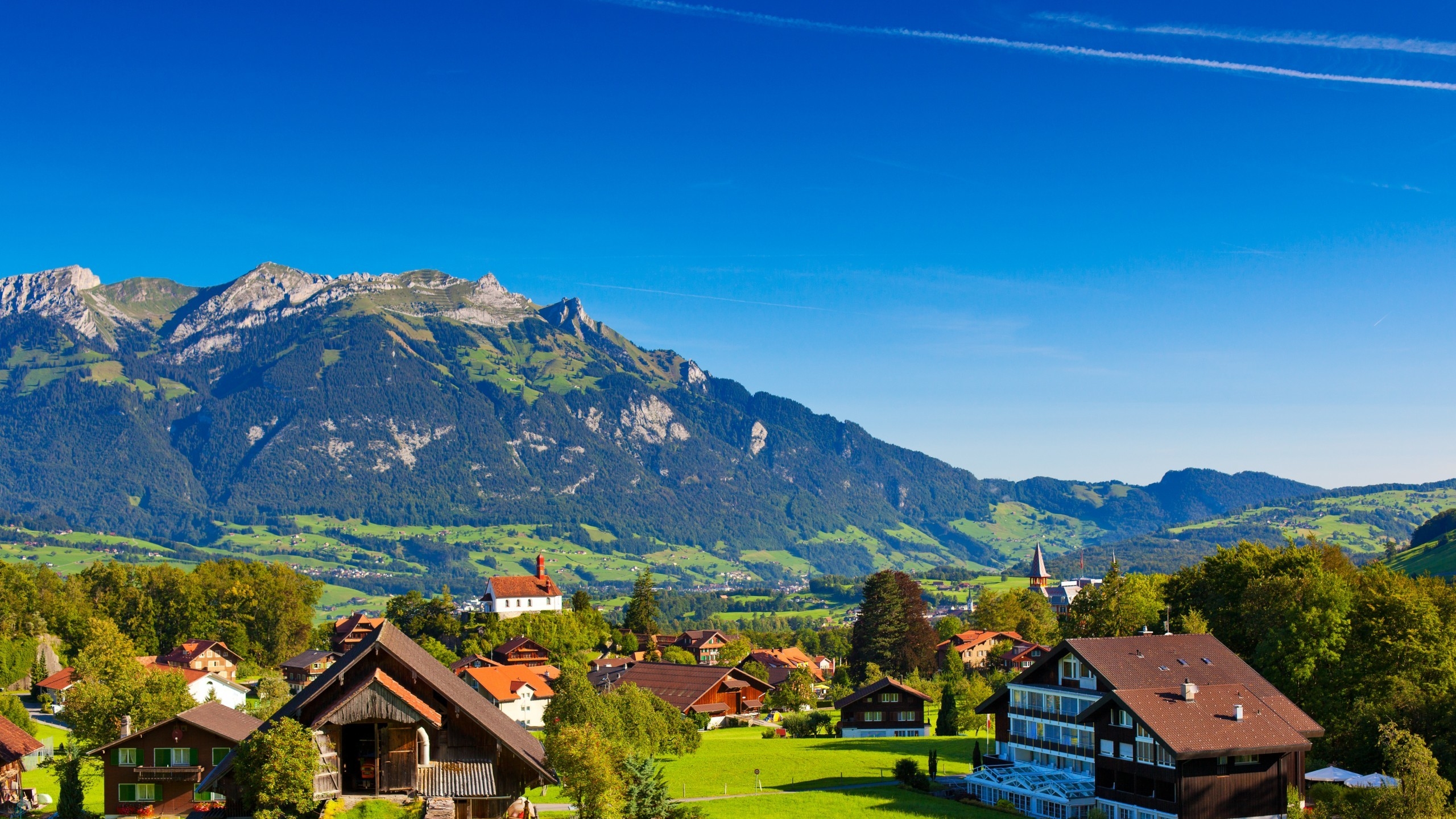 Swiss Alps for 2560x1440 HDTV resolution