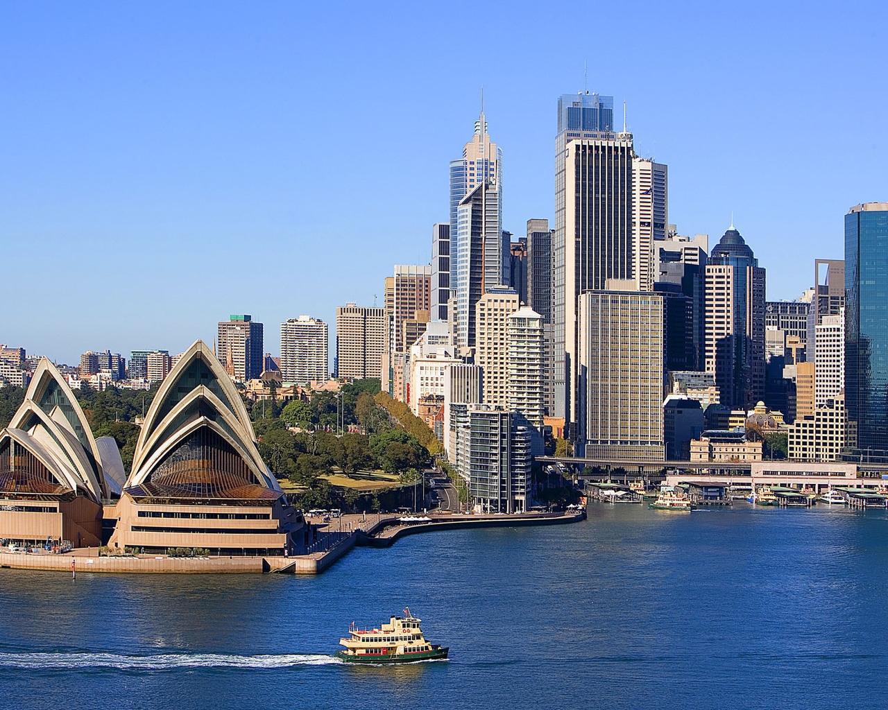 Sydney Landscape for 1280 x 1024 resolution