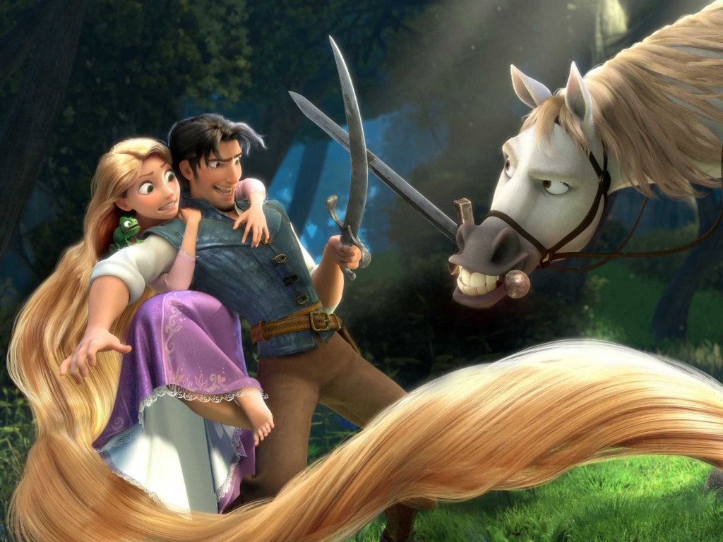 Tangled Movie for 1024 x 768 resolution