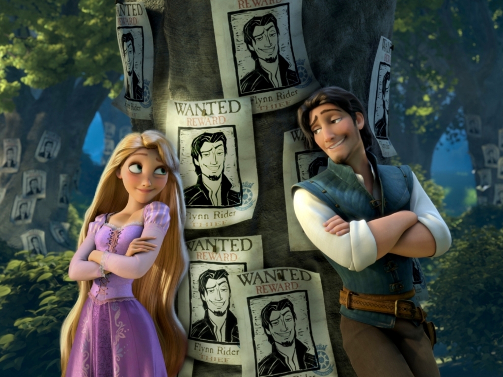 Tangled Musical for 1024 x 768 resolution