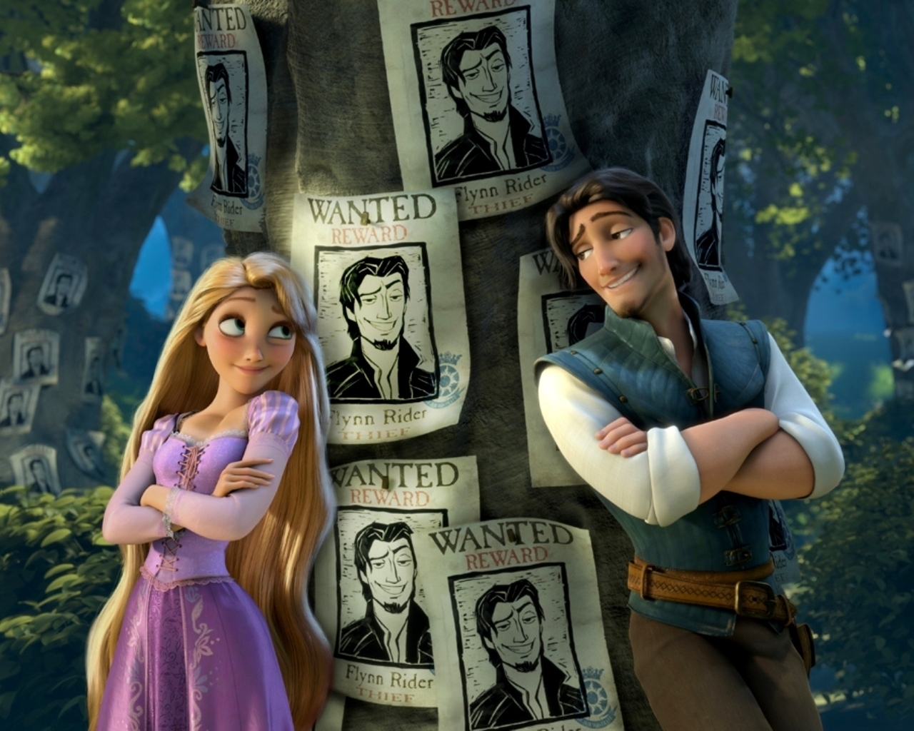 Tangled Musical for 1280 x 1024 resolution
