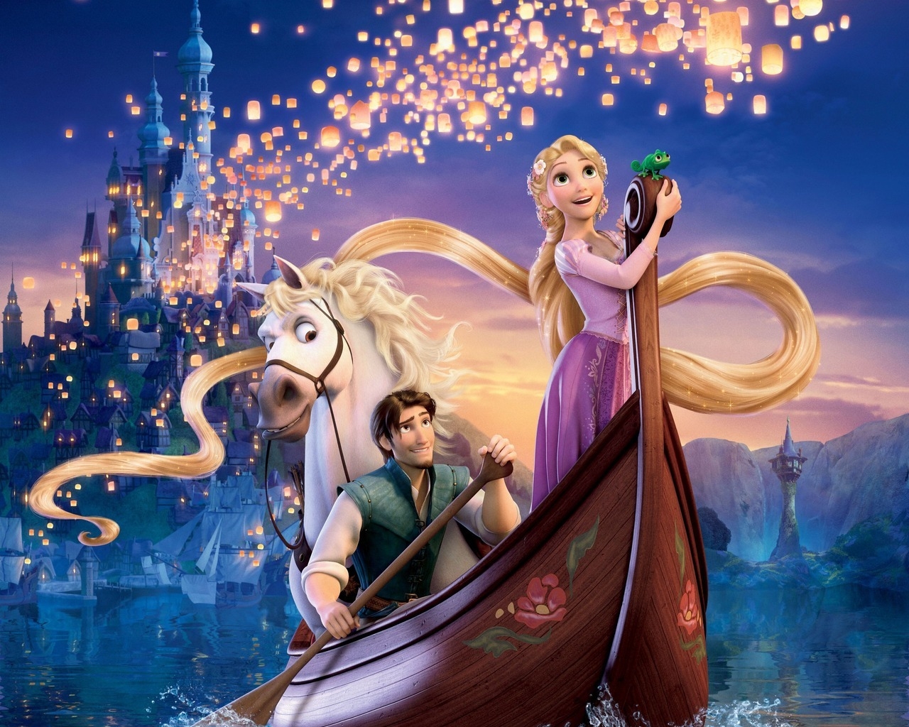 Tangled Musical Film for 1280 x 1024 resolution