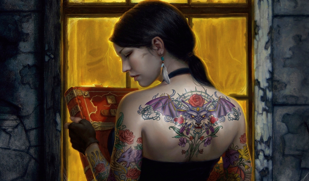 Tattoos for 1024 x 600 widescreen resolution