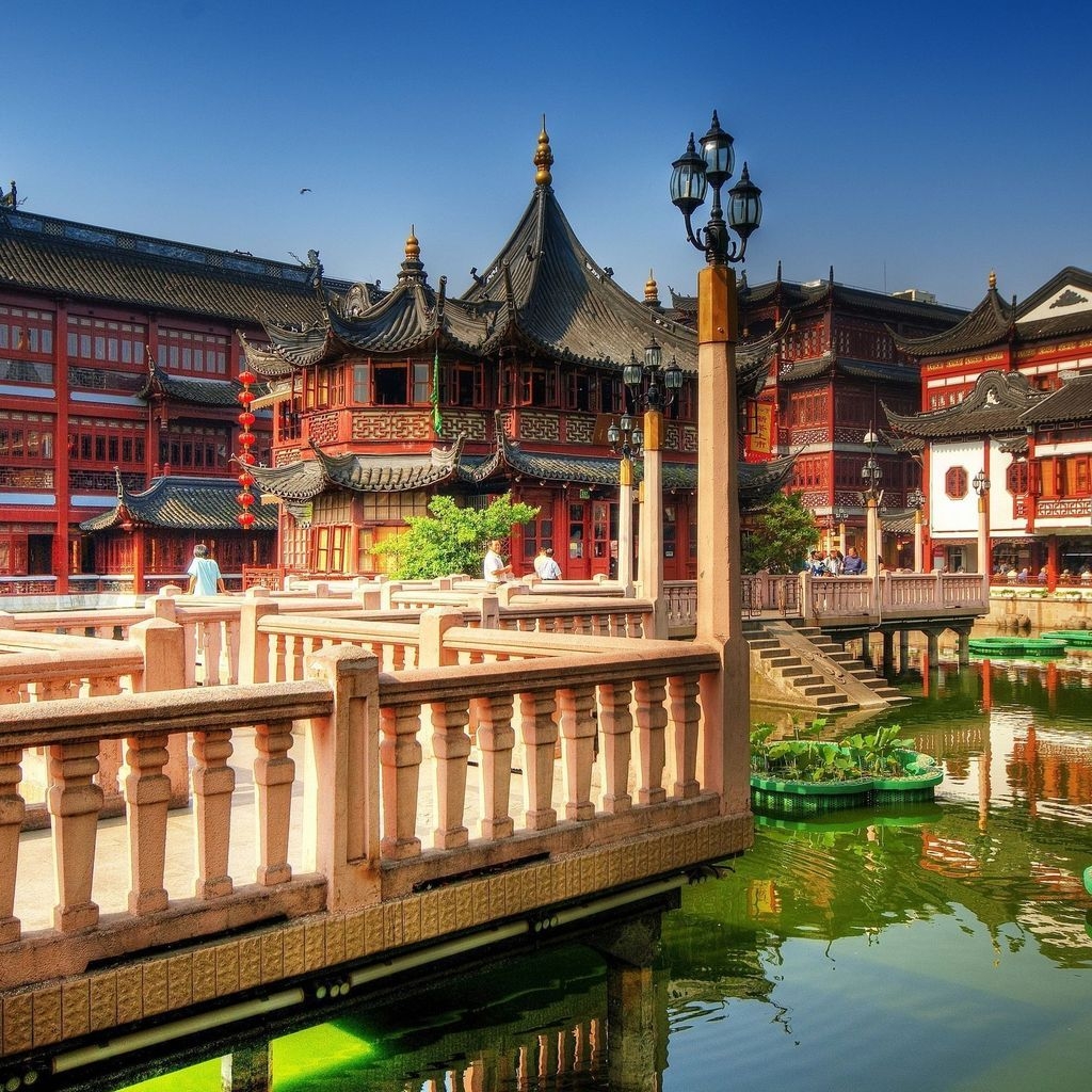 Tea Palace in Shanghai for 1024 x 1024 iPad resolution