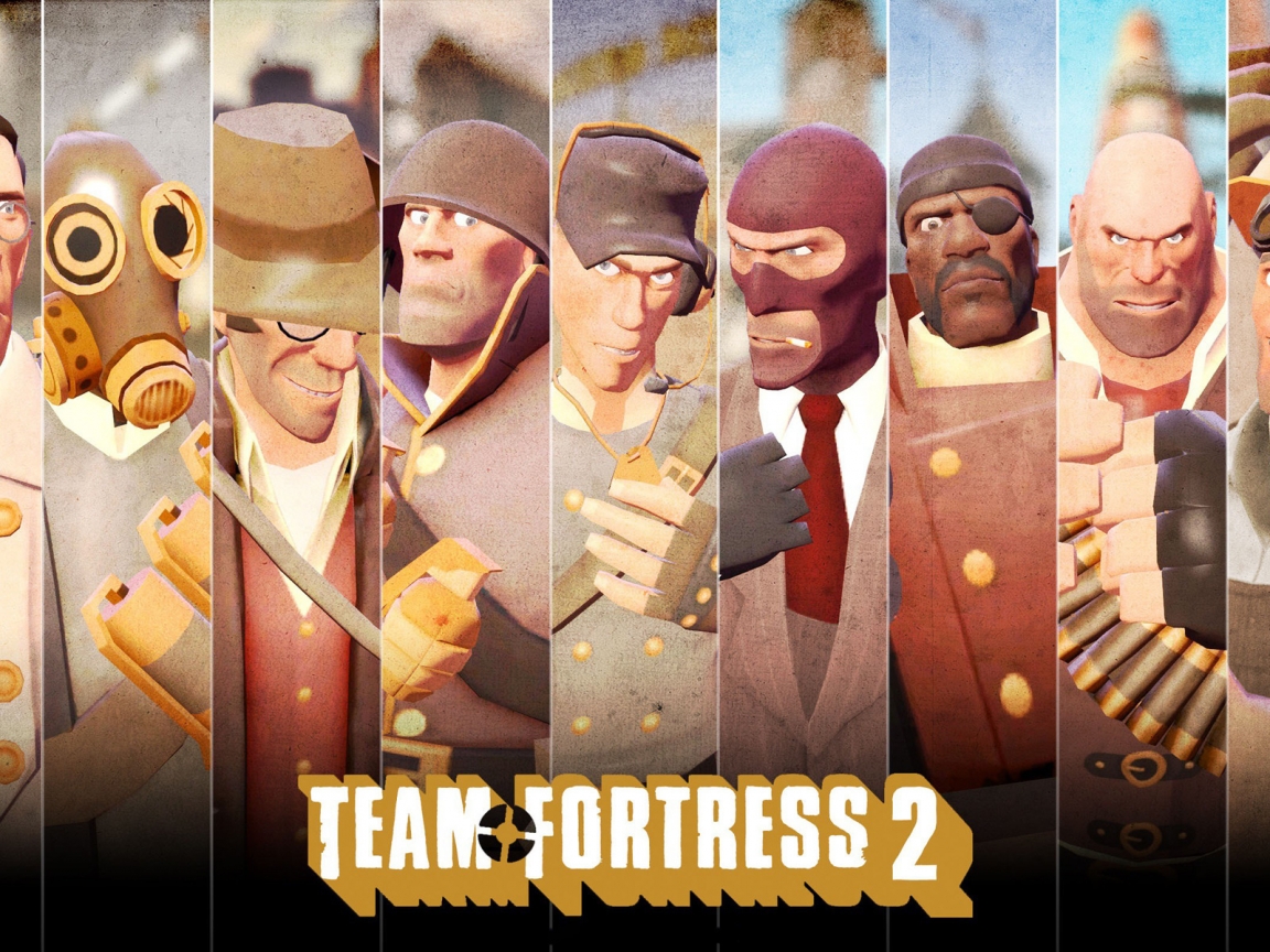 Team Fortress 2 for 1152 x 864 resolution
