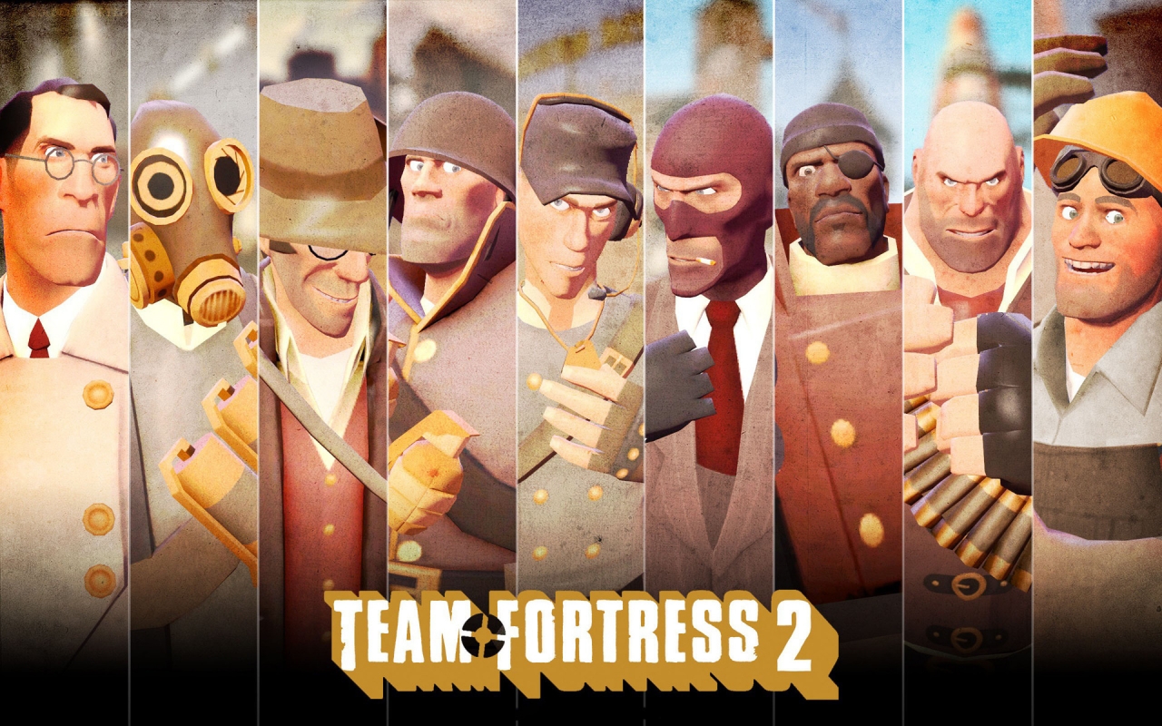 Team Fortress 2 for 1280 x 800 widescreen resolution