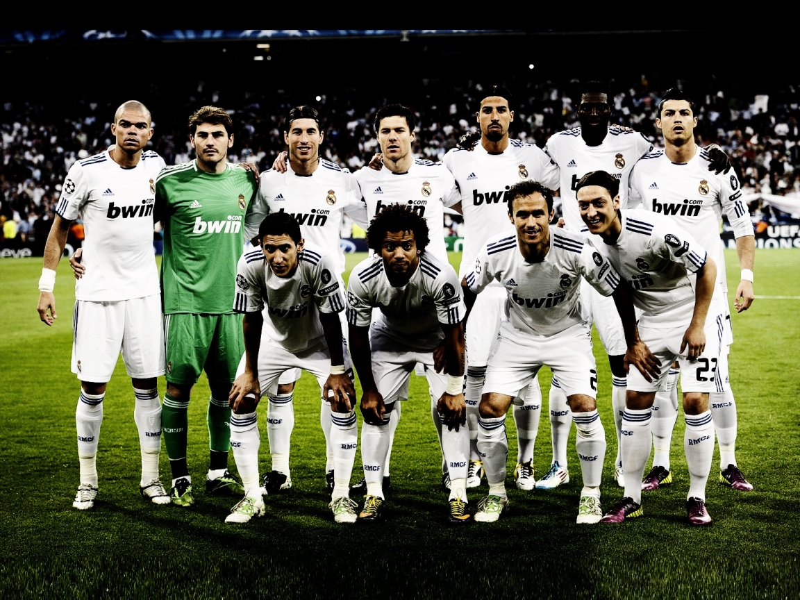 Team of Real Madrid for 1152 x 864 resolution