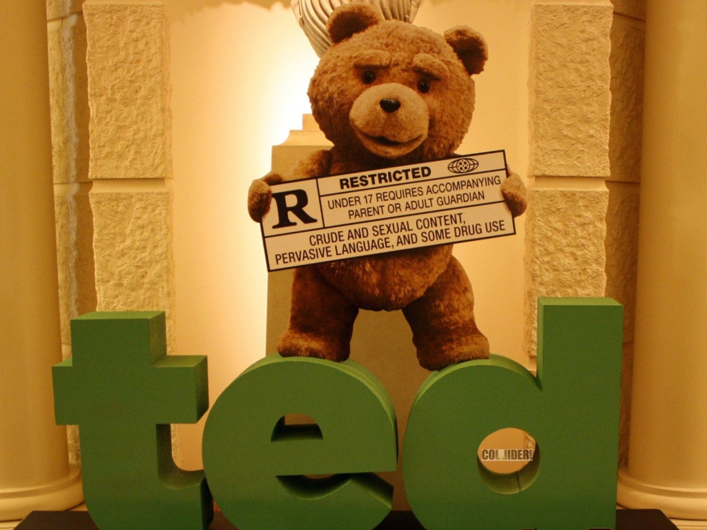 Ted Bear for 1024 x 768 resolution