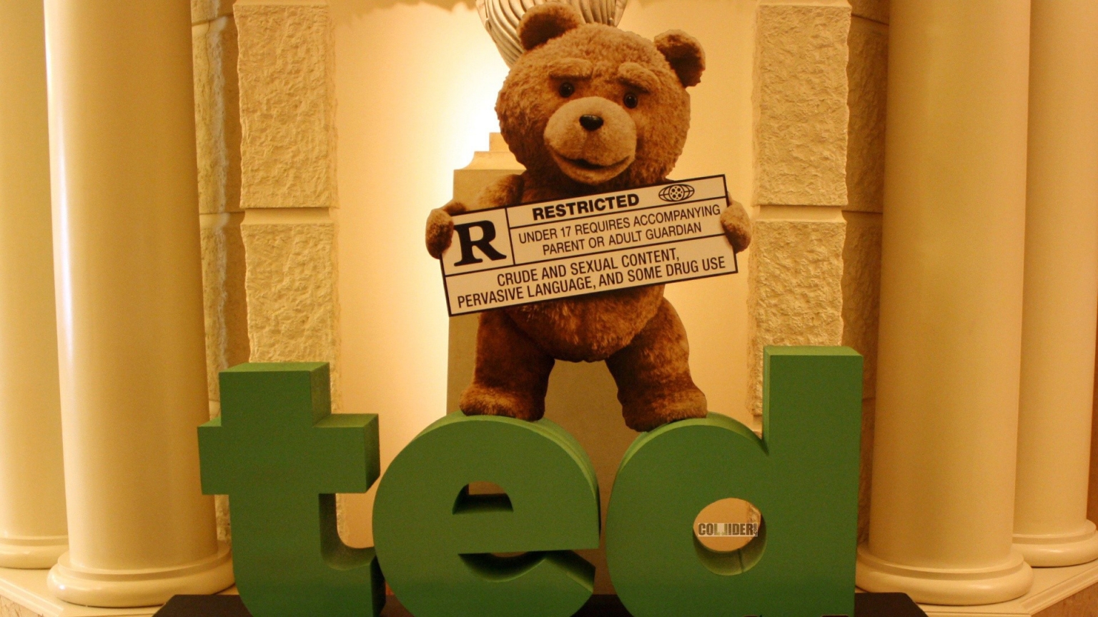 Ted Bear for 1536 x 864 HDTV resolution