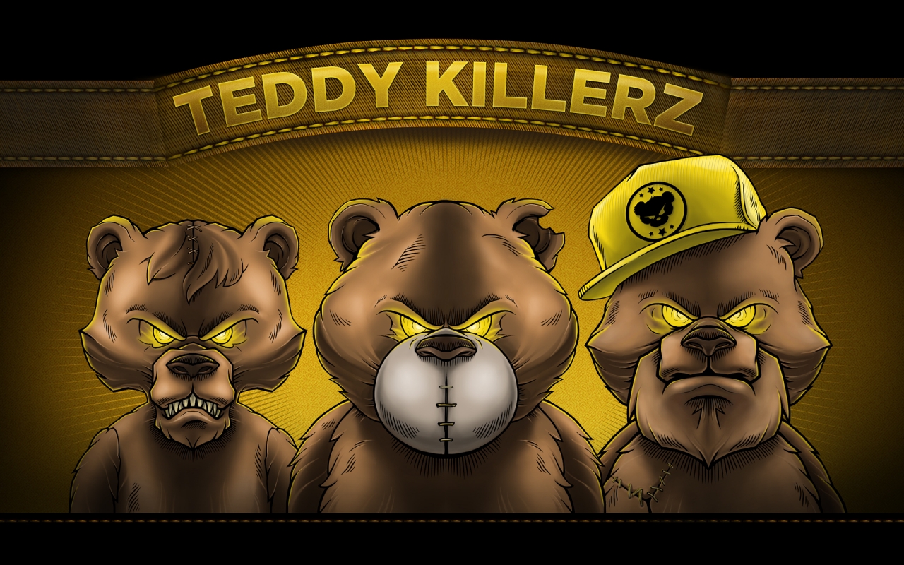 Teddy Killerz Poster for 1280 x 800 widescreen resolution