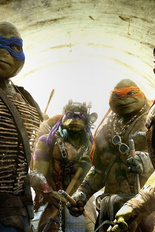 Teenage Mutant Ninja Turtles for 320 x 480 iPhone resolution