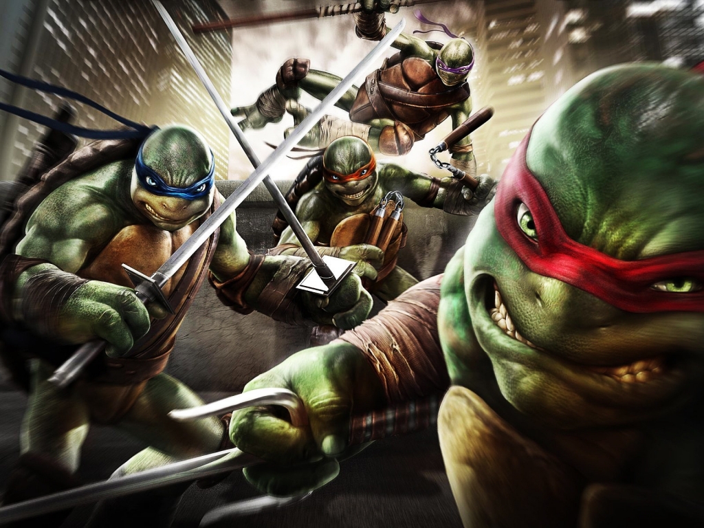 Teenage Mutant Ninja Turtles Out Of The Shadows for 1024 x 768 resolution