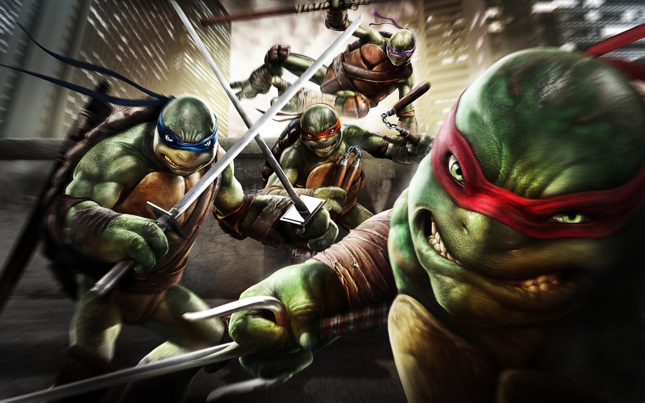 Teenage Mutant Ninja Turtles Out Of The Shadows for 1280 x 800 widescreen resolution