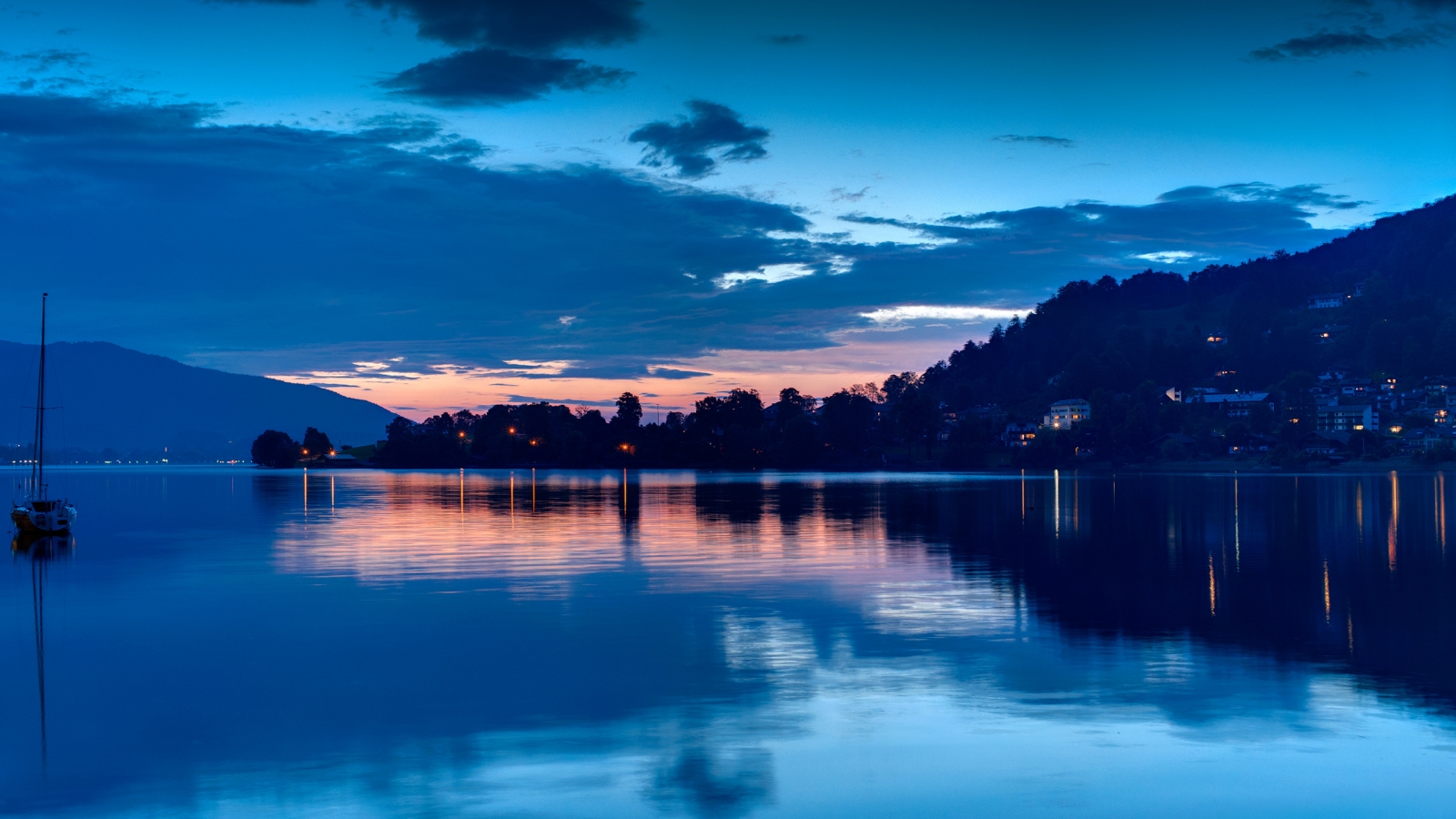 Tegernsee Lake for 1600 x 900 HDTV resolution