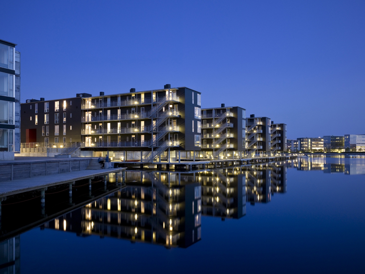 Teglvrkshavnen Block in Copenhagen for 1280 x 960 resolution