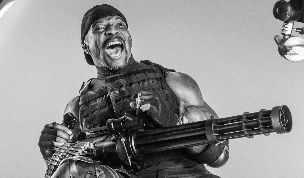 Terry Crews The Expendables 3 for 1024 x 600 widescreen resolution