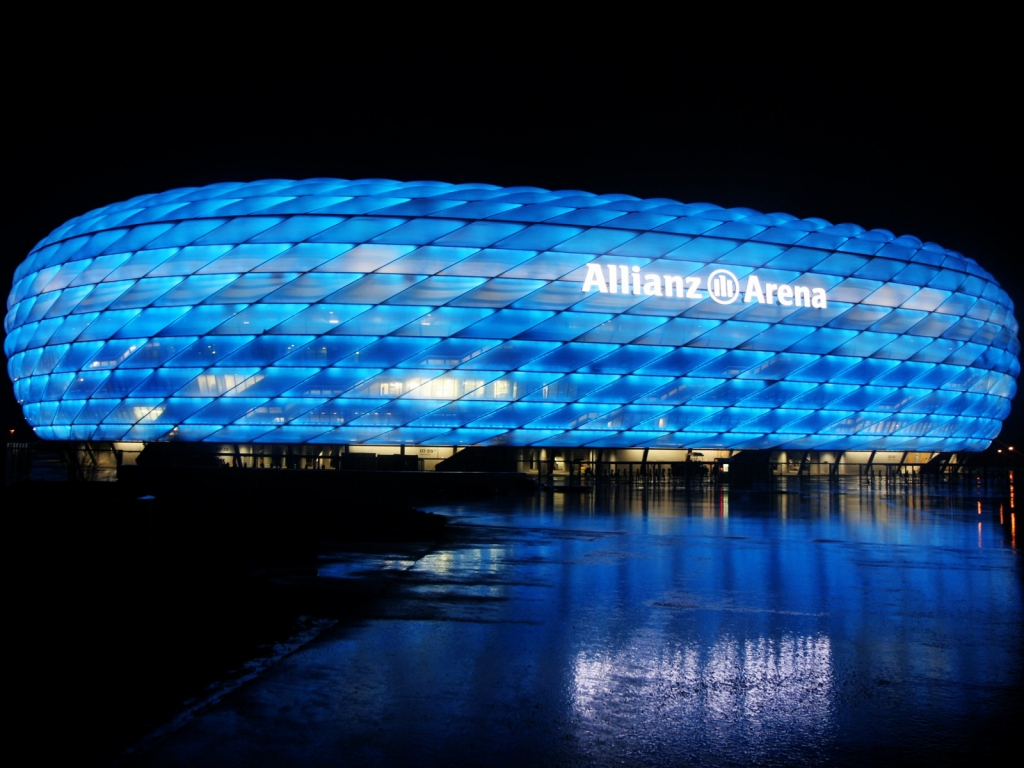 The Allianz Arena Munich for 1024 x 768 resolution