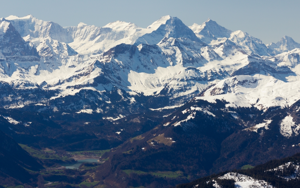 The Alps for 1280 x 800 widescreen resolution