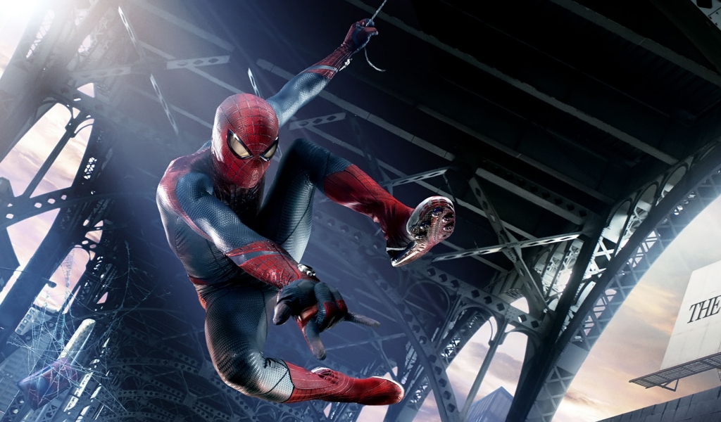 The Amazing Spider-Man 2012 for 1024 x 600 widescreen resolution