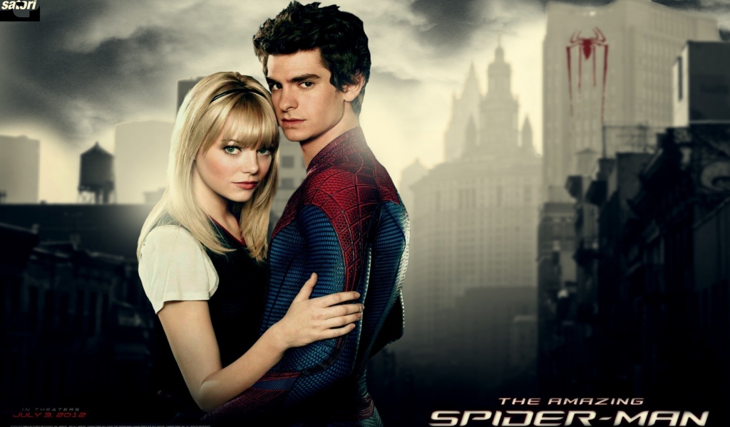 The Amazing Spider-Man Poster for 1024 x 600 widescreen resolution