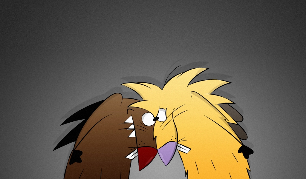 The Angry Beavers for 1024 x 600 widescreen resolution