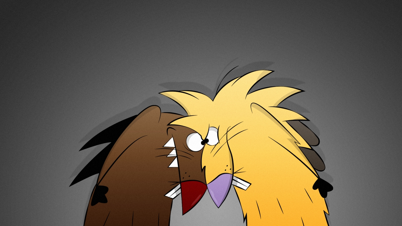 The Angry Beavers for 1366 x 768 HDTV resolution