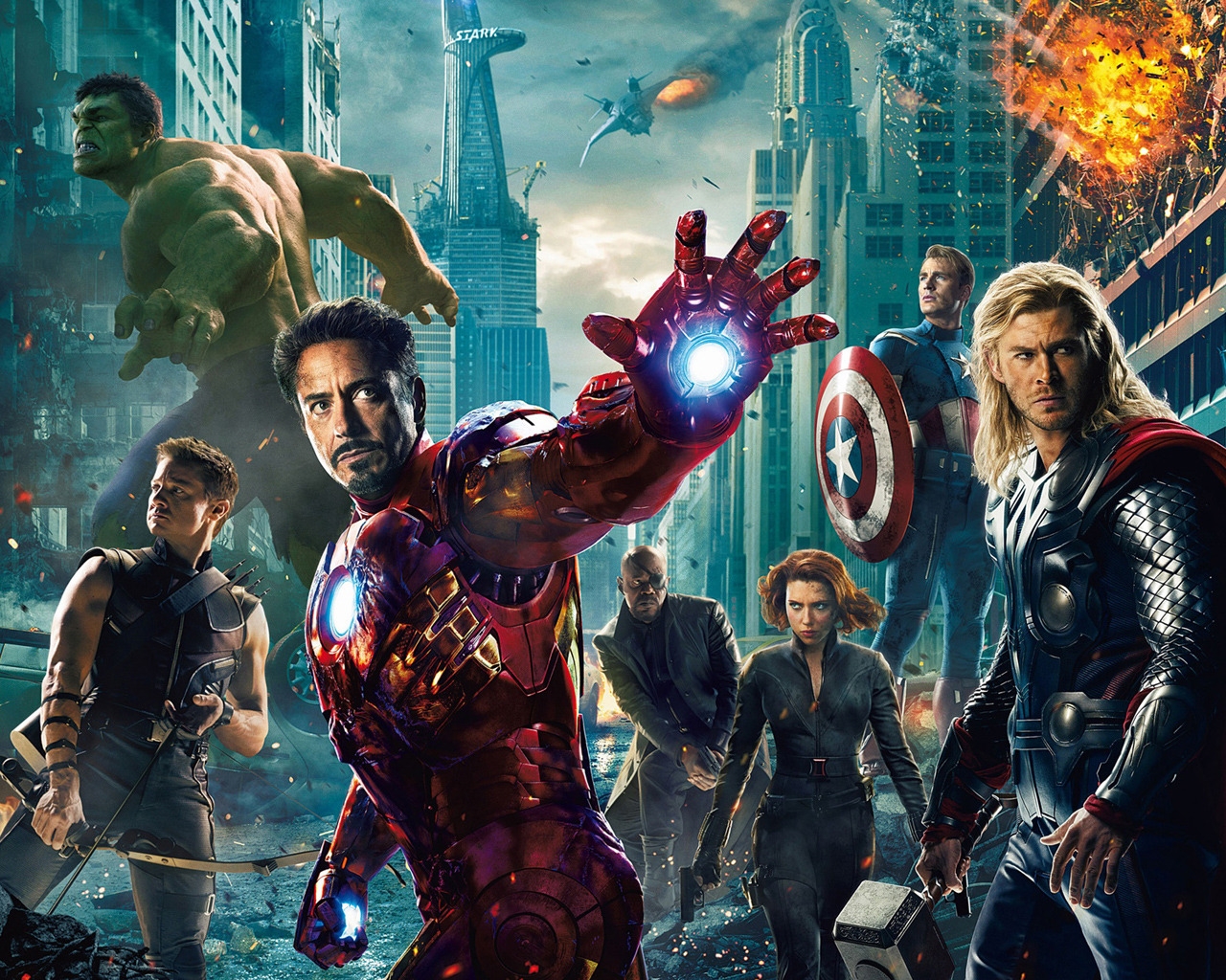 The Avengers for 1280 x 1024 resolution