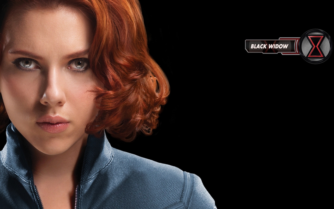 The Avengers Black Widow for 1280 x 800 widescreen resolution