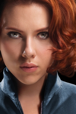 The Avengers Black Widow for 320 x 480 iPhone resolution