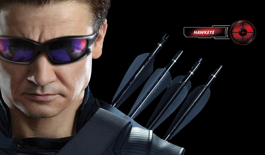 The Avengers Hawkeye for 1024 x 600 widescreen resolution