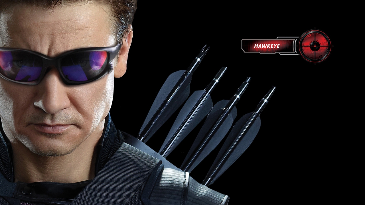 The Avengers Hawkeye for 1280 x 720 HDTV 720p resolution
