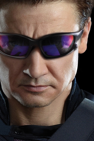 The Avengers Hawkeye for 320 x 480 iPhone resolution