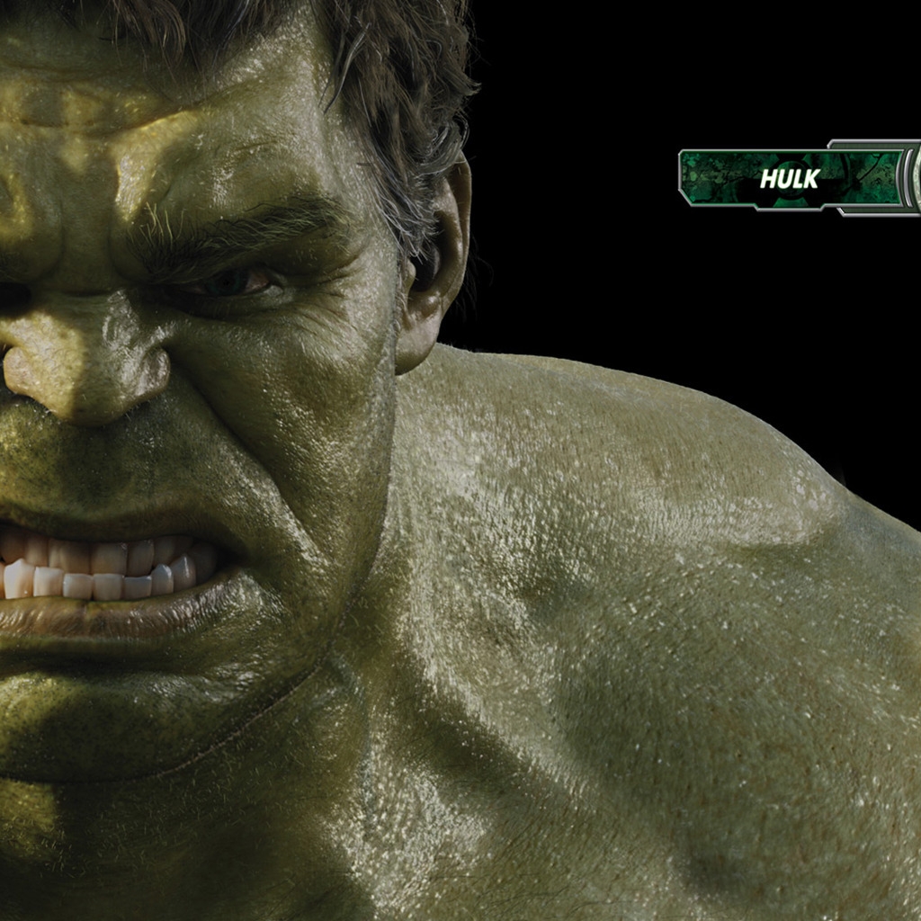 The Avengers Hulk for 1024 x 1024 iPad resolution