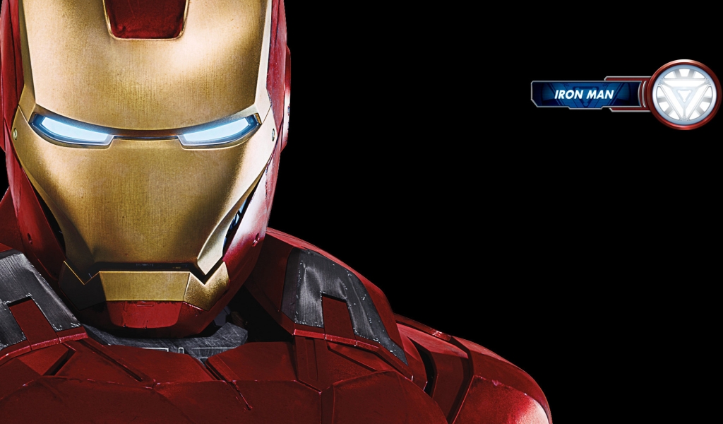 The Avengers Iron Man for 1024 x 600 widescreen resolution