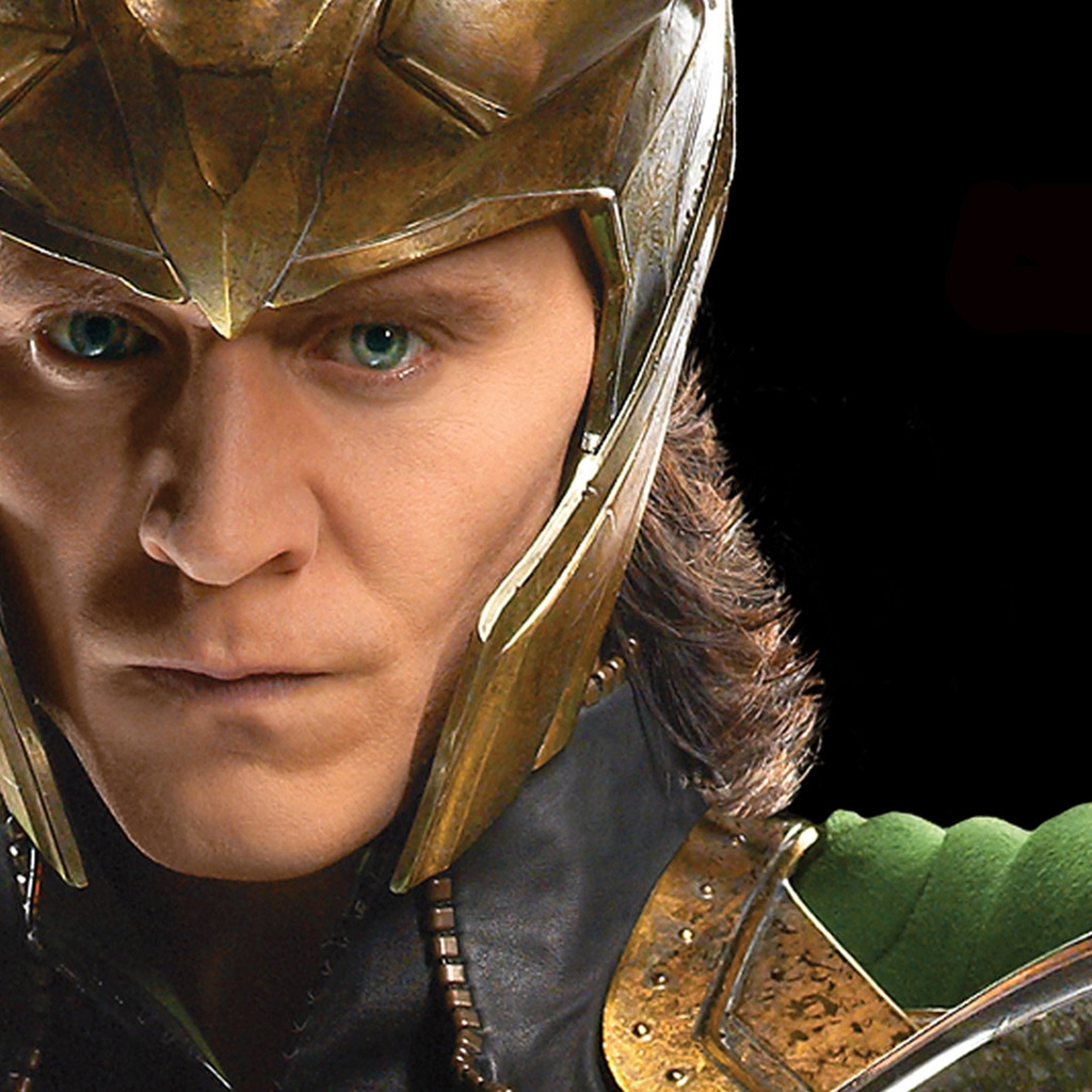 The Avengers Loki for 1024 x 1024 iPad resolution